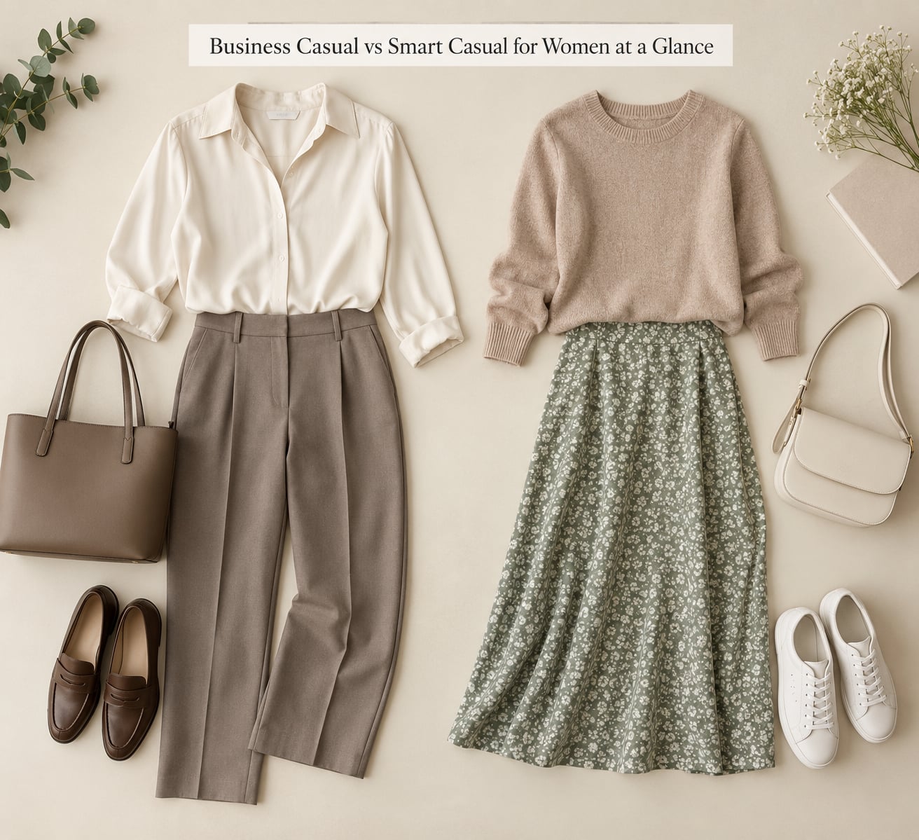 Business Casual vs Smart Casual for Women at a Glance