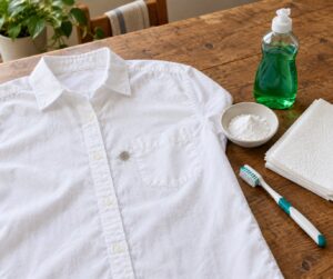 how to remove oil stains from clothes