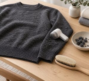 how to de pill a sweater
