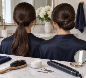 how to style hair for a job interview