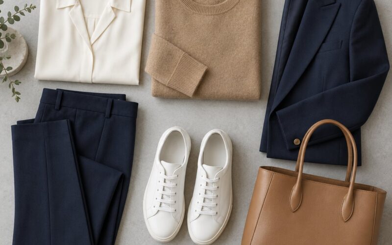 How to Style White Sneakers With Work Clothes (October 2026)