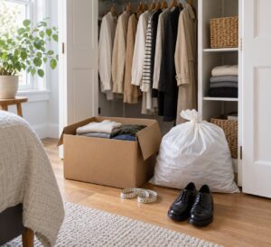 how to do a closet cleanout in one weekend