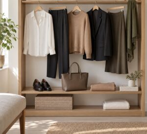 how to build a capsule wardrobe for work