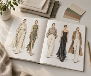 how to read a runway look book