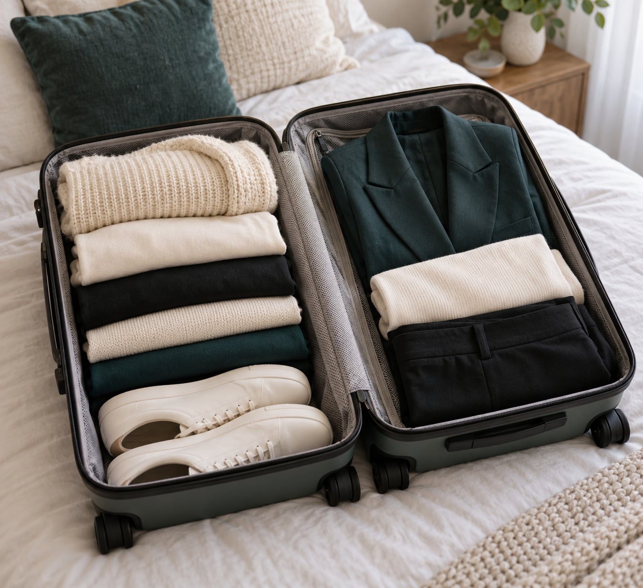 how to build a travel capsule wardrobe