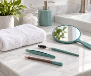 how to shape eyebrows at home safely