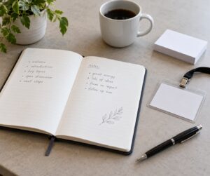 how to work a networking event when you are shy