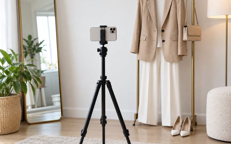 How to Shoot Outfit Photos Alone With a Tripod (October 2026)