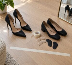 how to walk in heels on a runway without wobbling