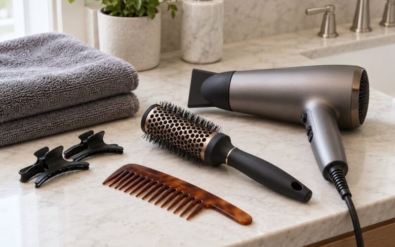How to Blow Dry Hair Straight at Home: Salon-Smooth Tips 2026