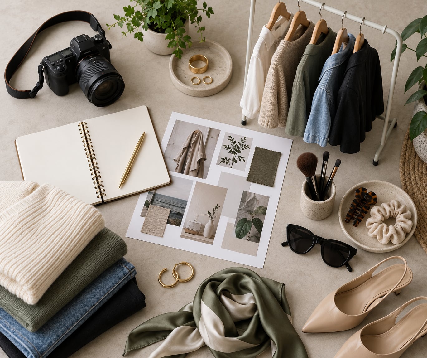 how to build a styling portfolio without clients