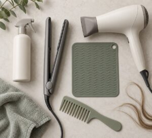 how to protect hair from heat styling damage