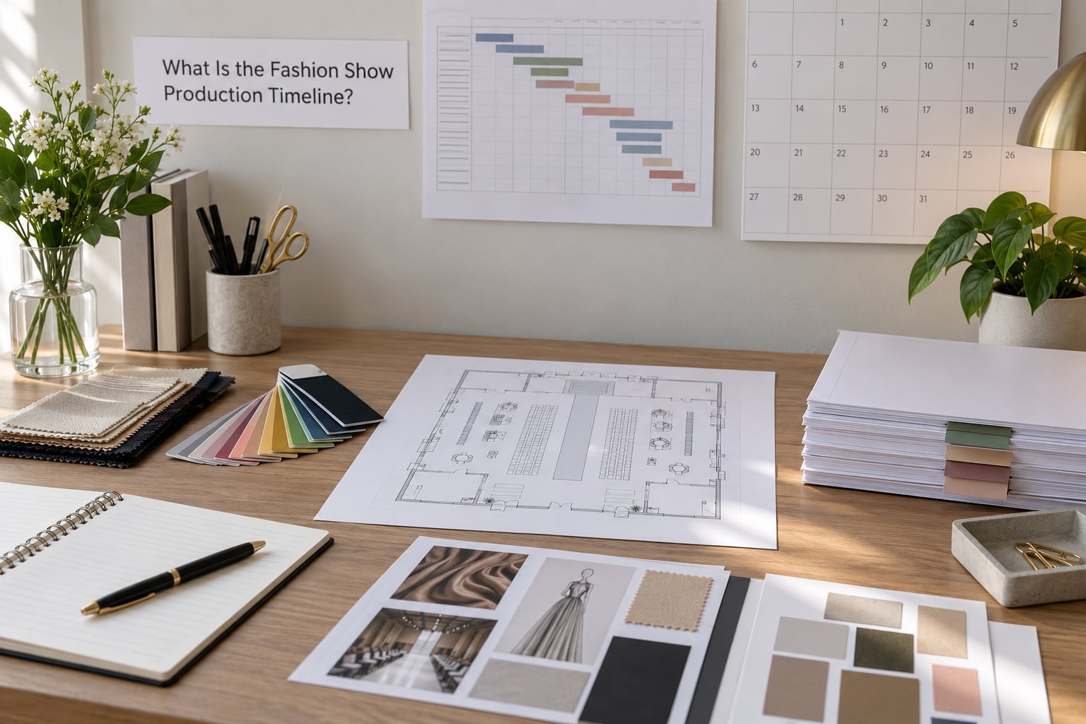 What Is the Fashion Show Production Timeline?