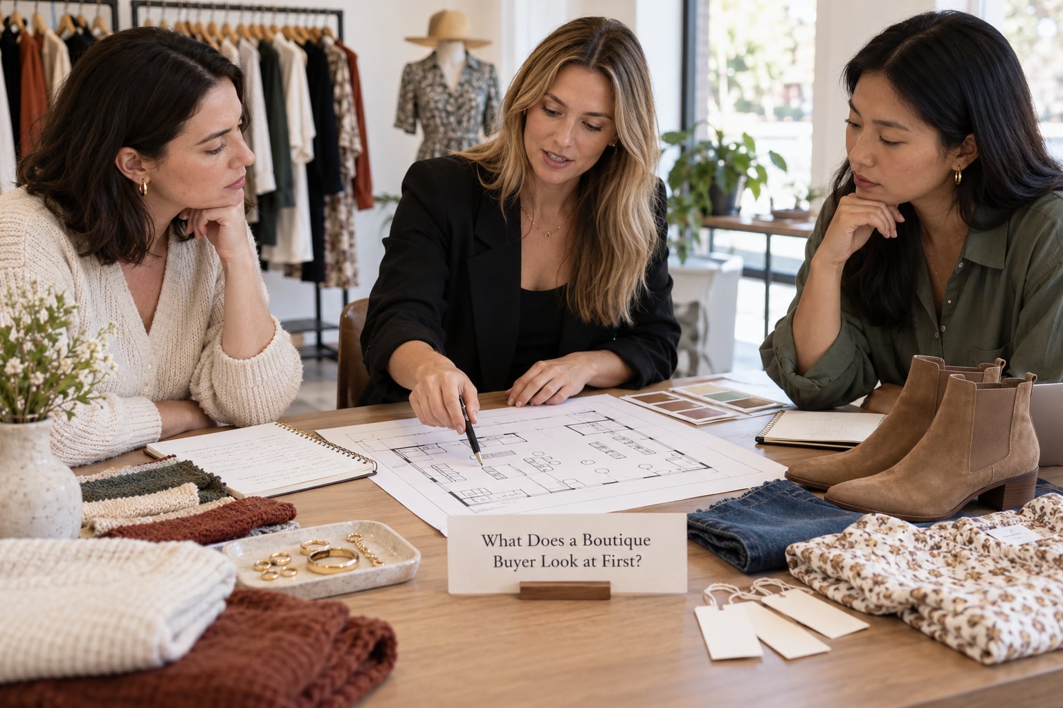 What Does a Boutique Buyer Look at First?