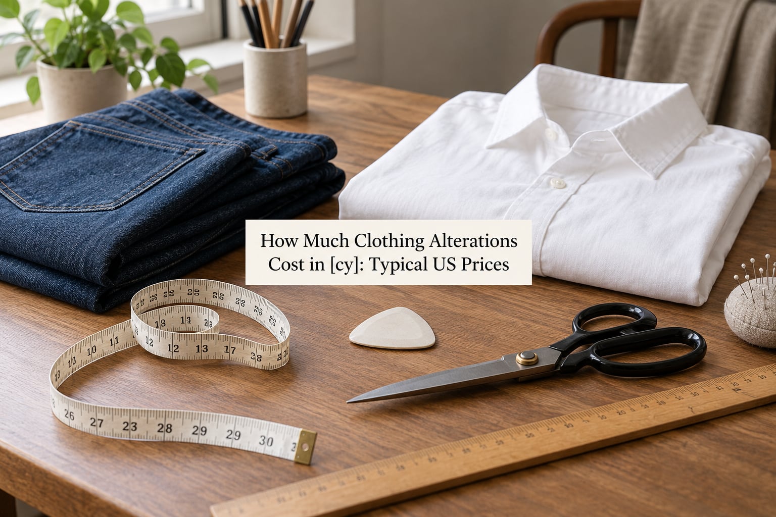 How Much Clothing Alterations Cost in 2026: Typical US Prices