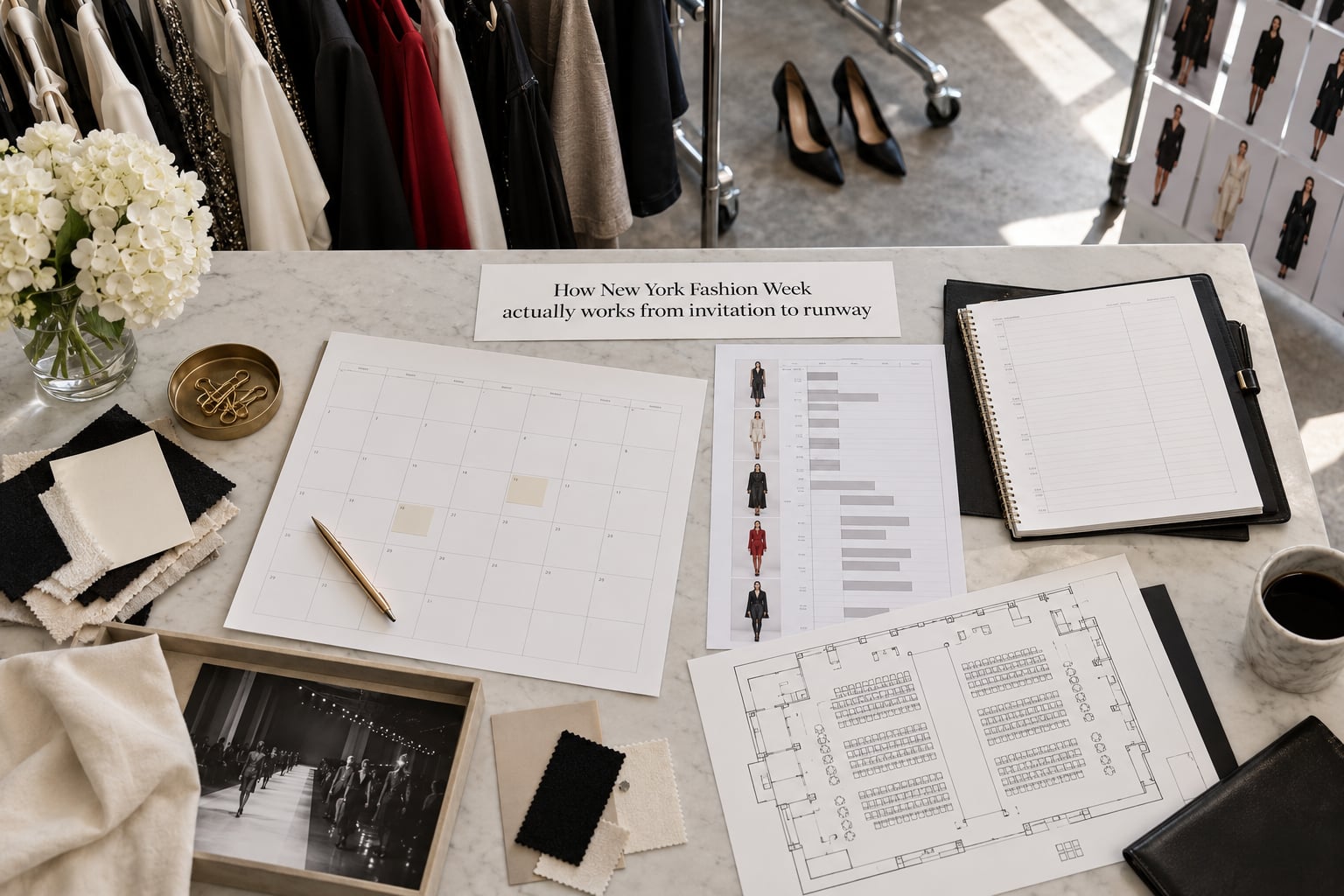 How New York Fashion Week actually works from invitation to runway