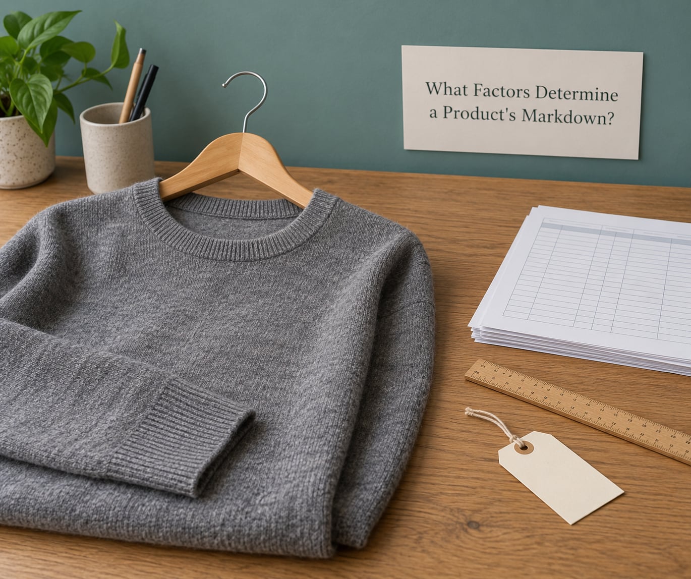 What Factors Determine a Product's Markdown?