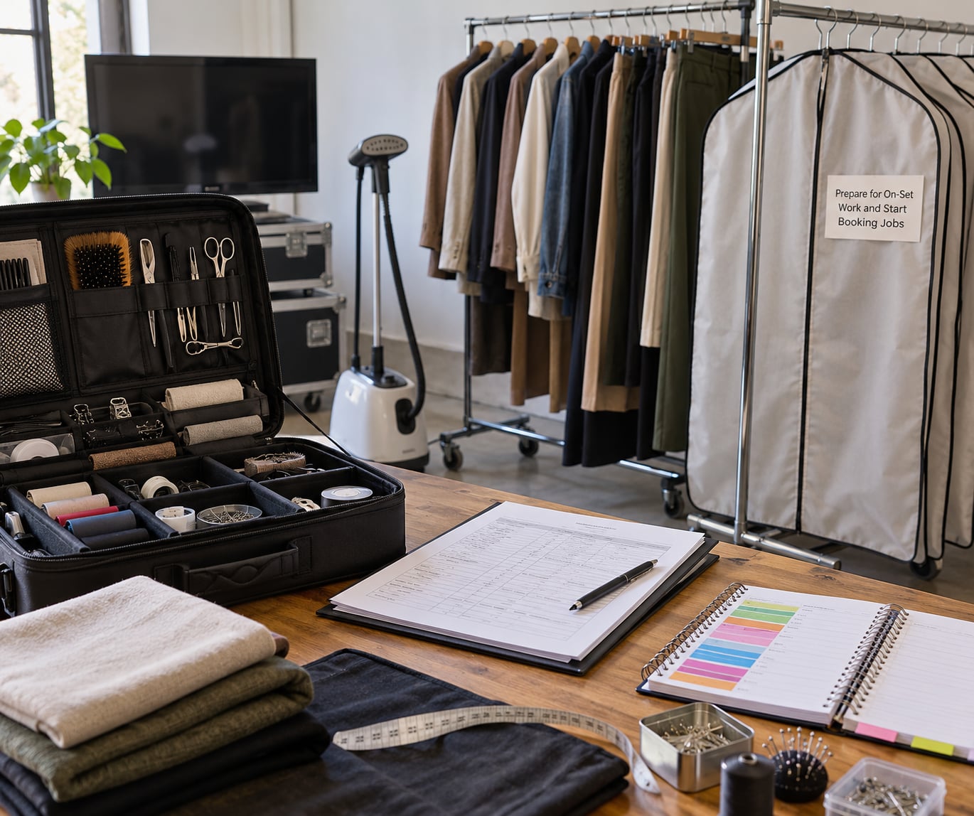 Prepare for On-Set Work and Start Booking Jobs