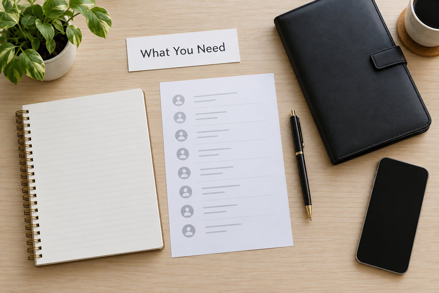 What You Need