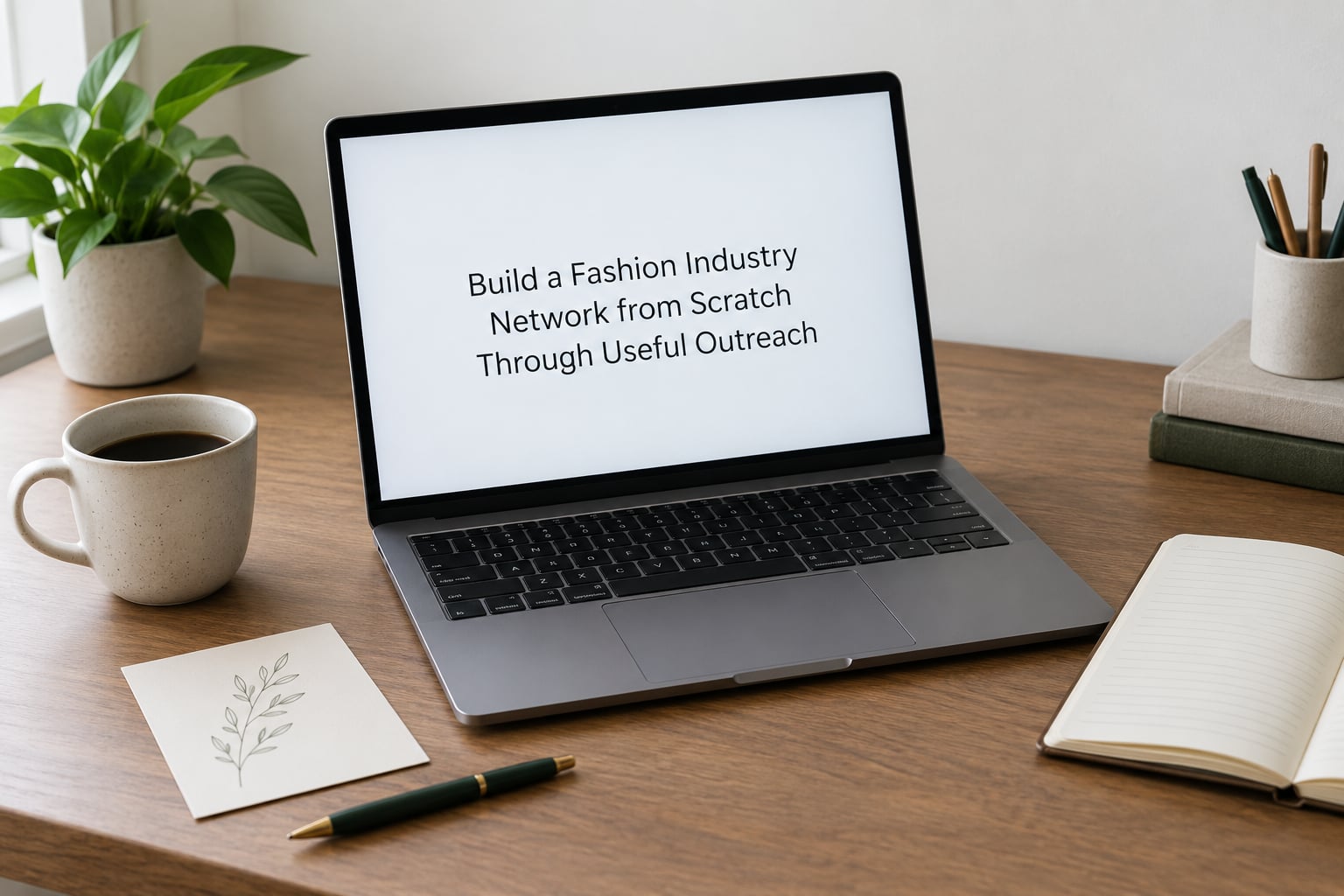 Build a Fashion Industry Network from Scratch Through Useful Outreach