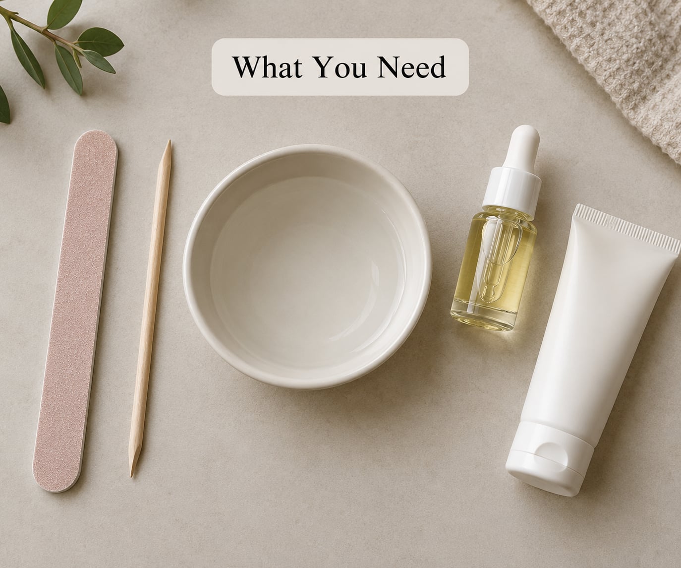 What You Need