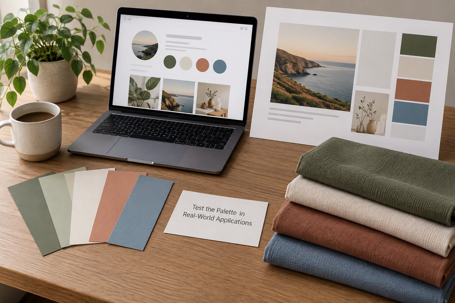 Test the Palette in Real-World Applications