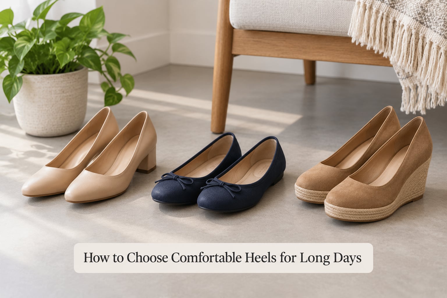 How to Choose Comfortable Heels for Long Days