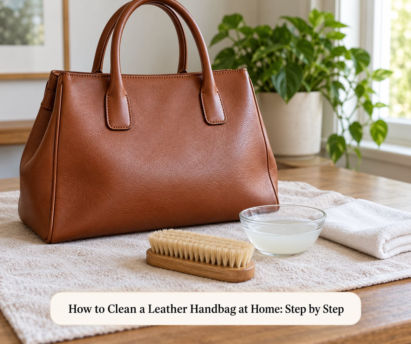 How to Clean a Leather Handbag at Home: Step by Step