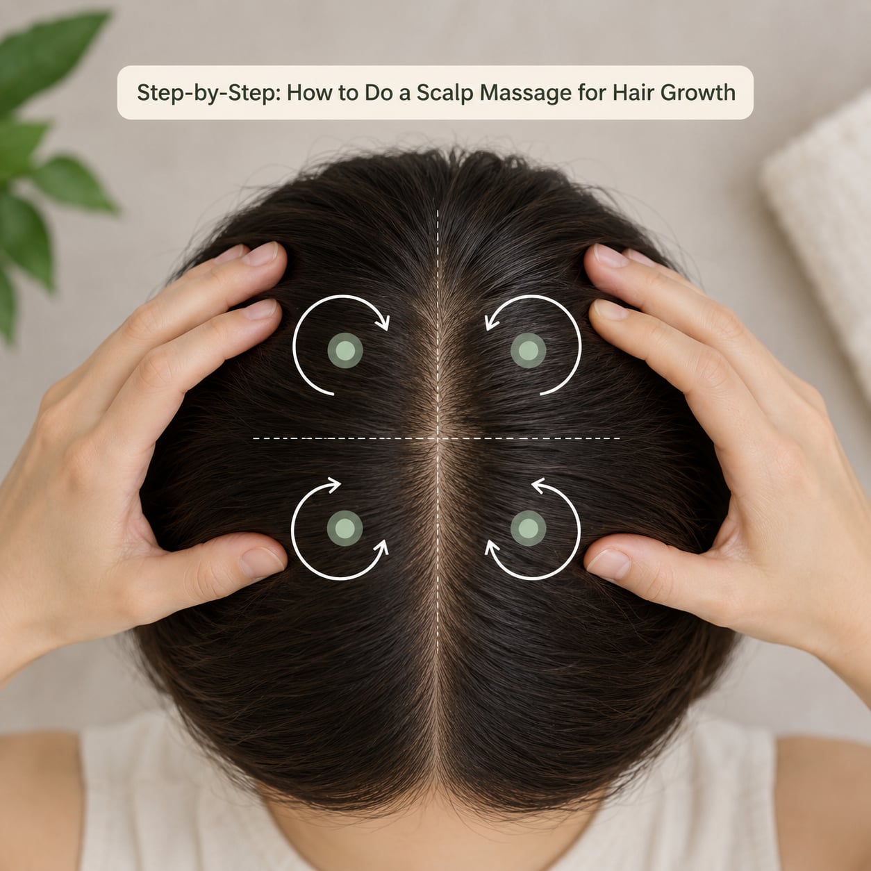 Step-by-Step: How to Do a Scalp Massage for Hair Growth