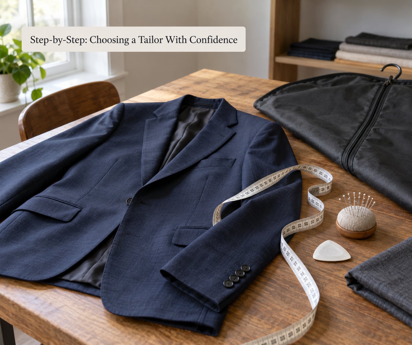 Step-by-Step: Choosing a Tailor With Confidence