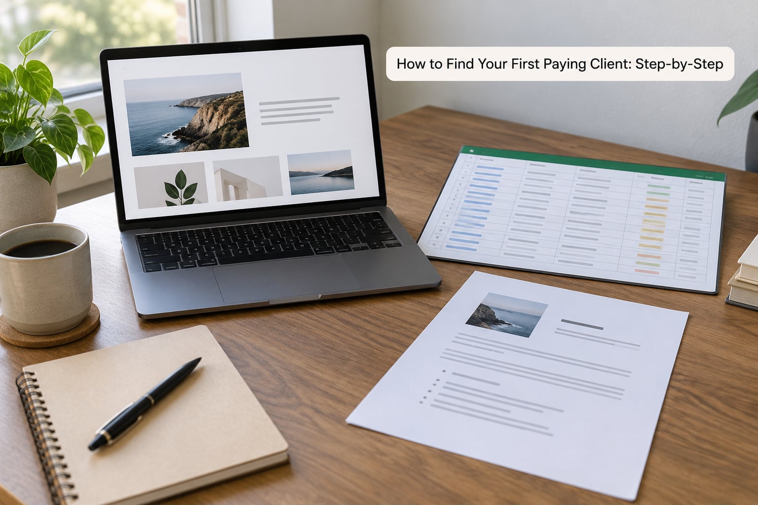 How to Find Your First Paying Client: Step-by-Step