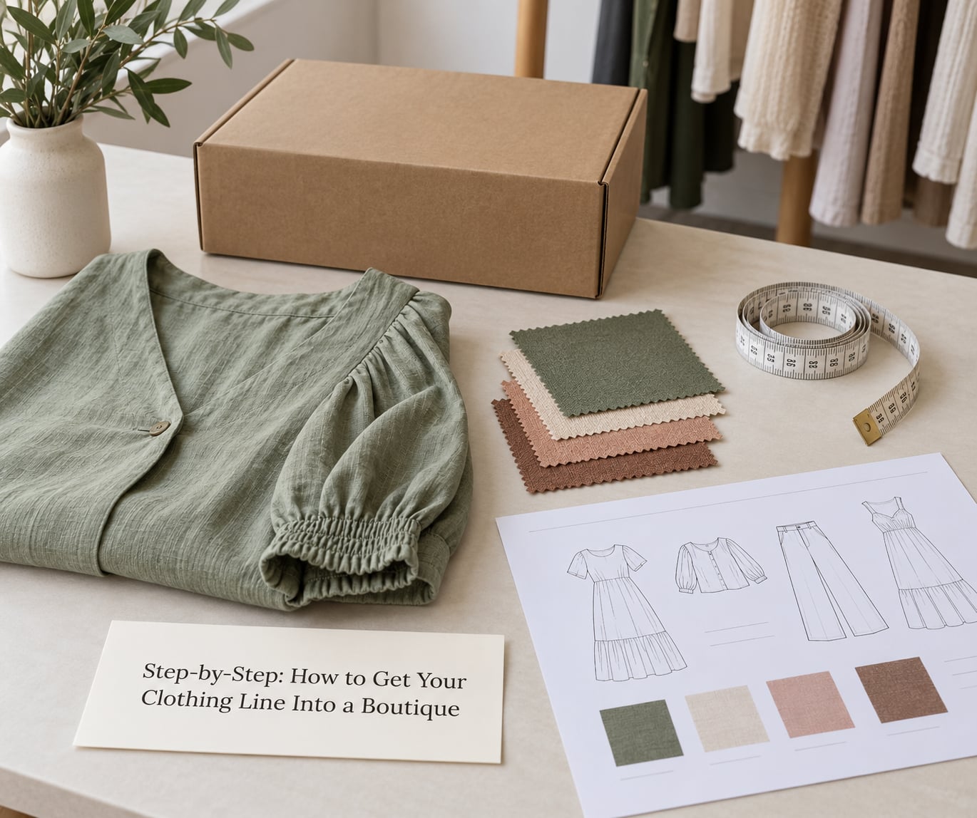 Step-by-Step: How to Get Your Clothing Line Into a Boutique