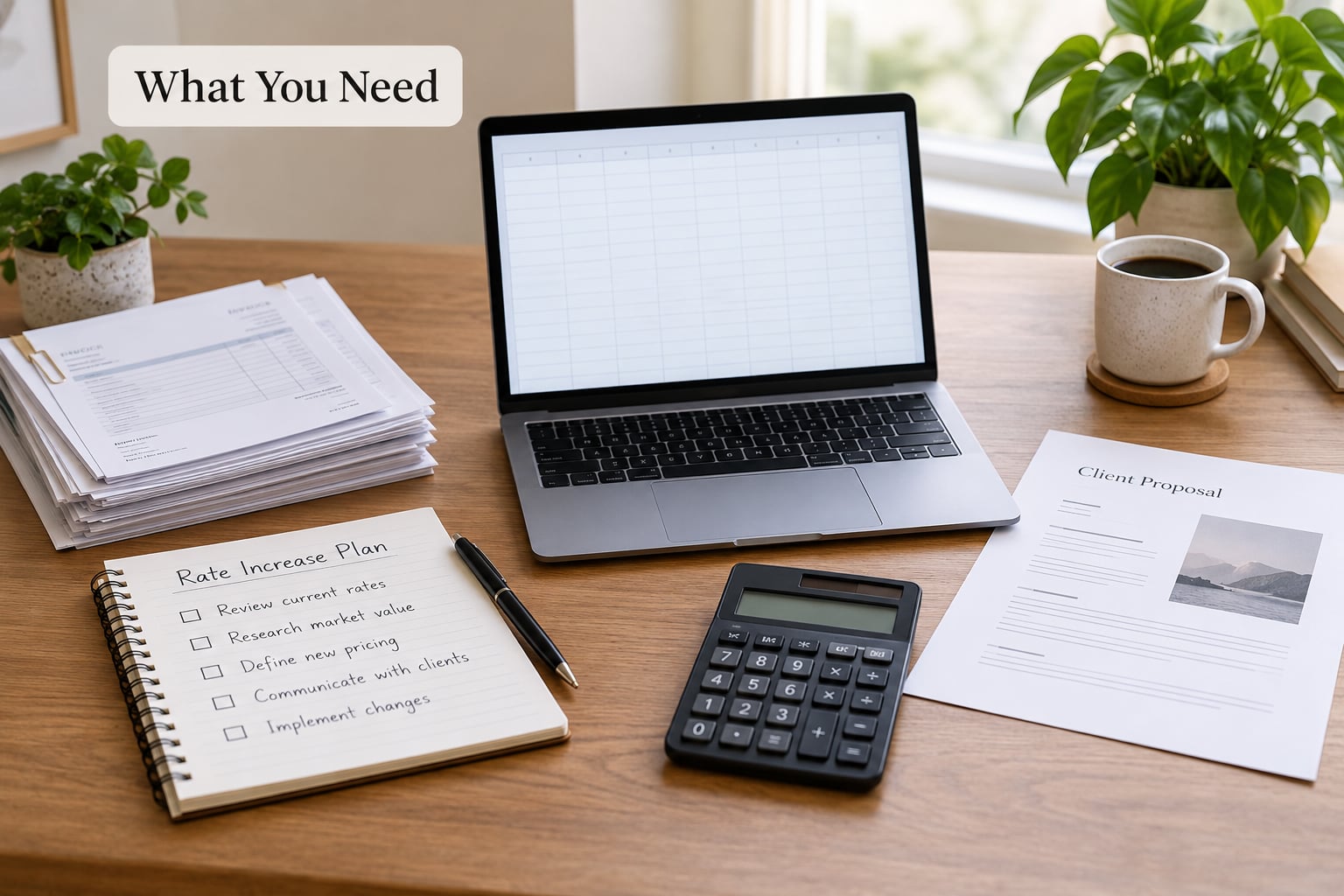 What You Need