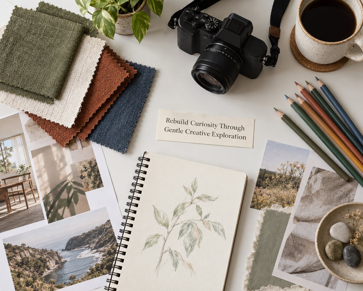 Rebuild Curiosity Through Gentle Creative Exploration