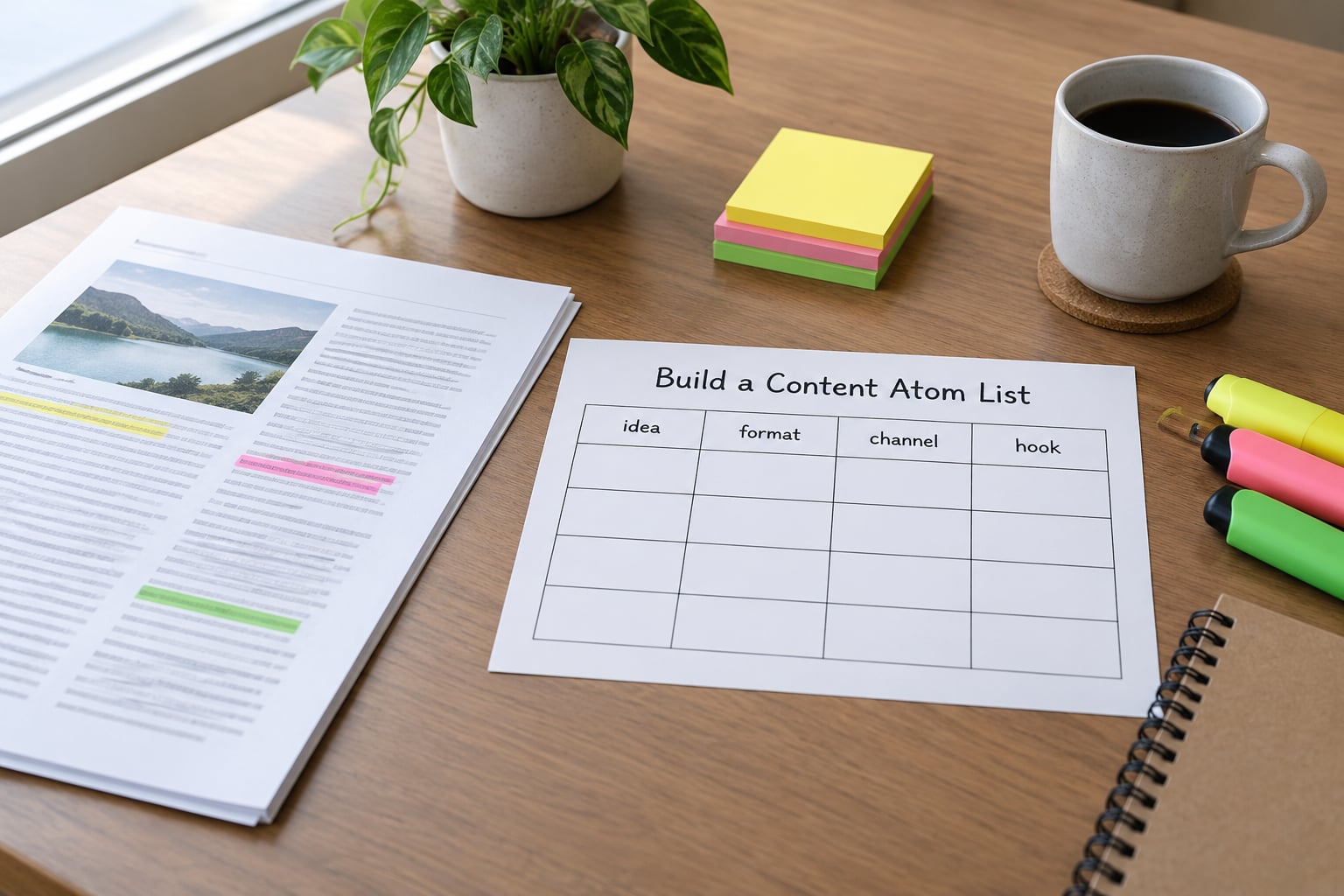 Build a Content Atom List