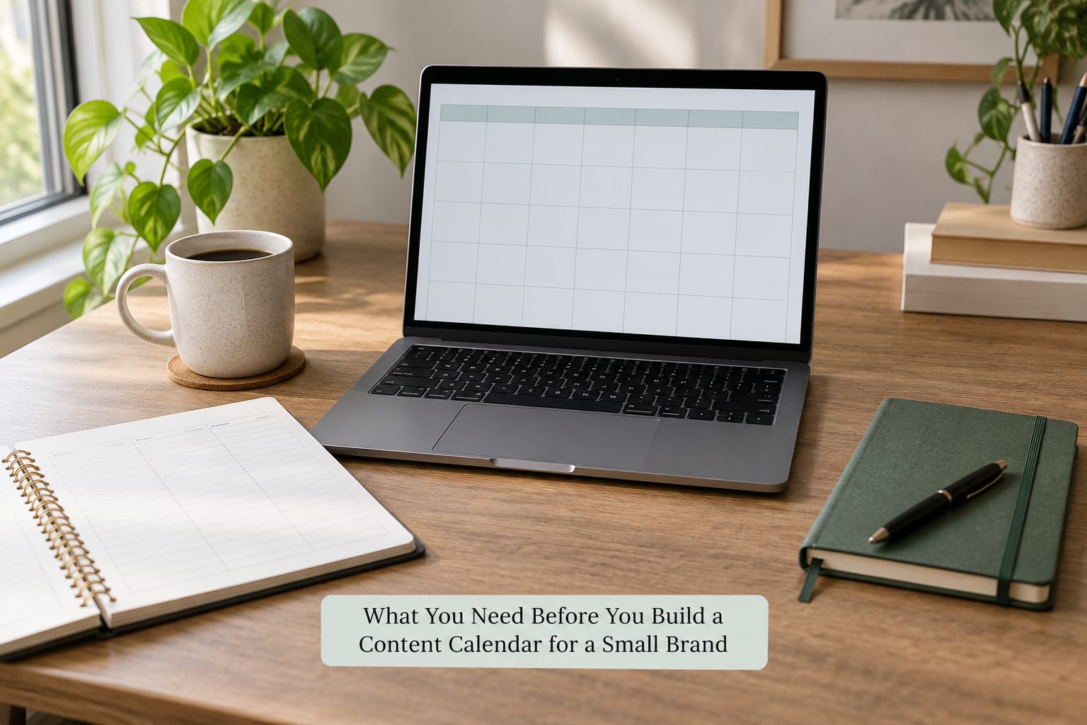 What You Need Before You Build a Content Calendar for a Small Brand
