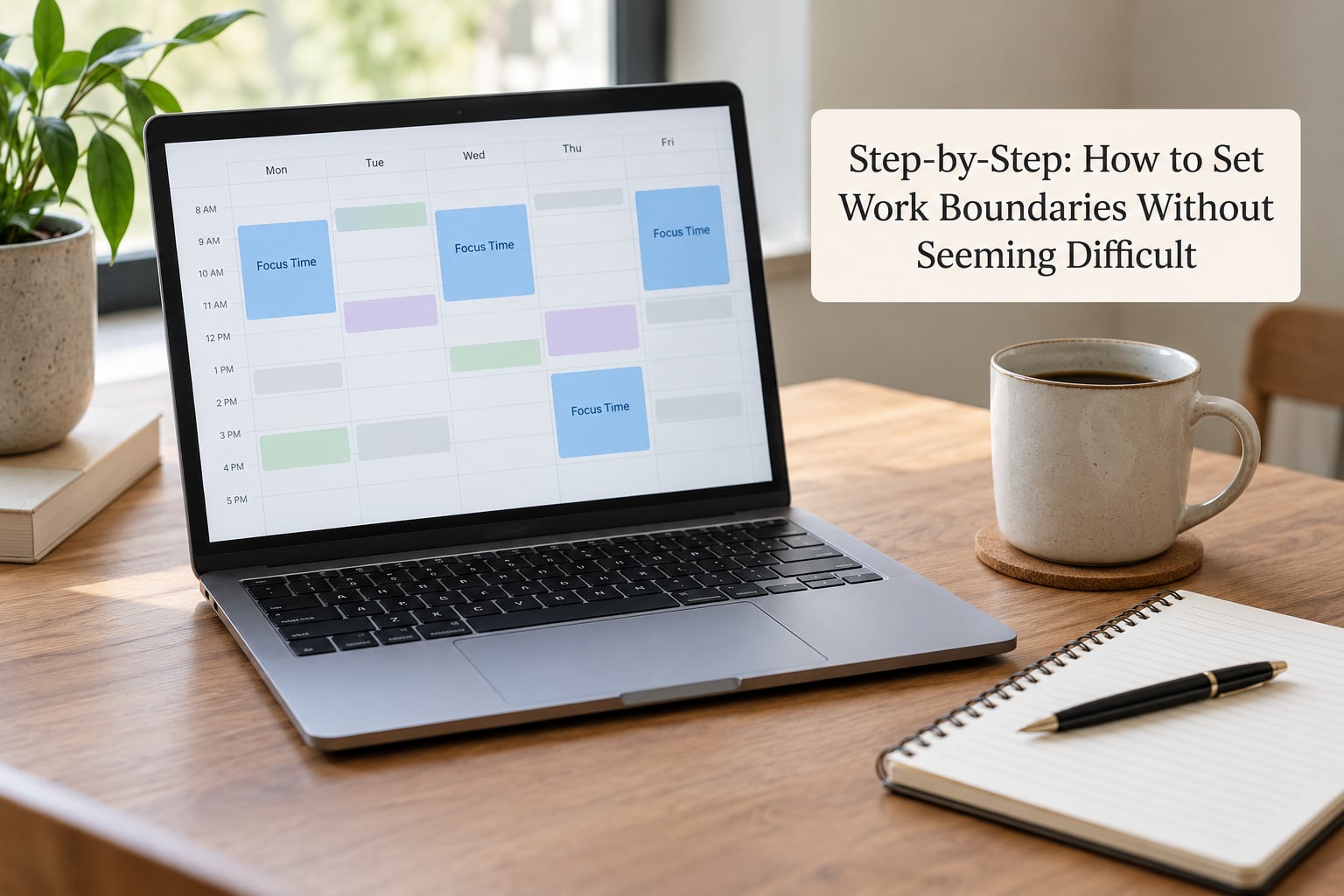 Step-by-Step: How to Set Work Boundaries Without Seeming Difficult