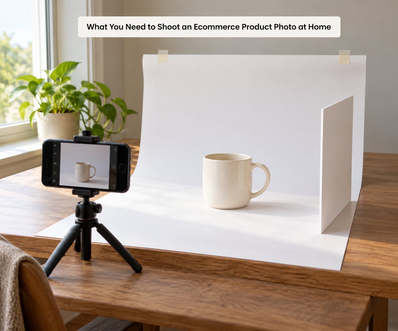 What You Need to Shoot an Ecommerce Product Photo at Home