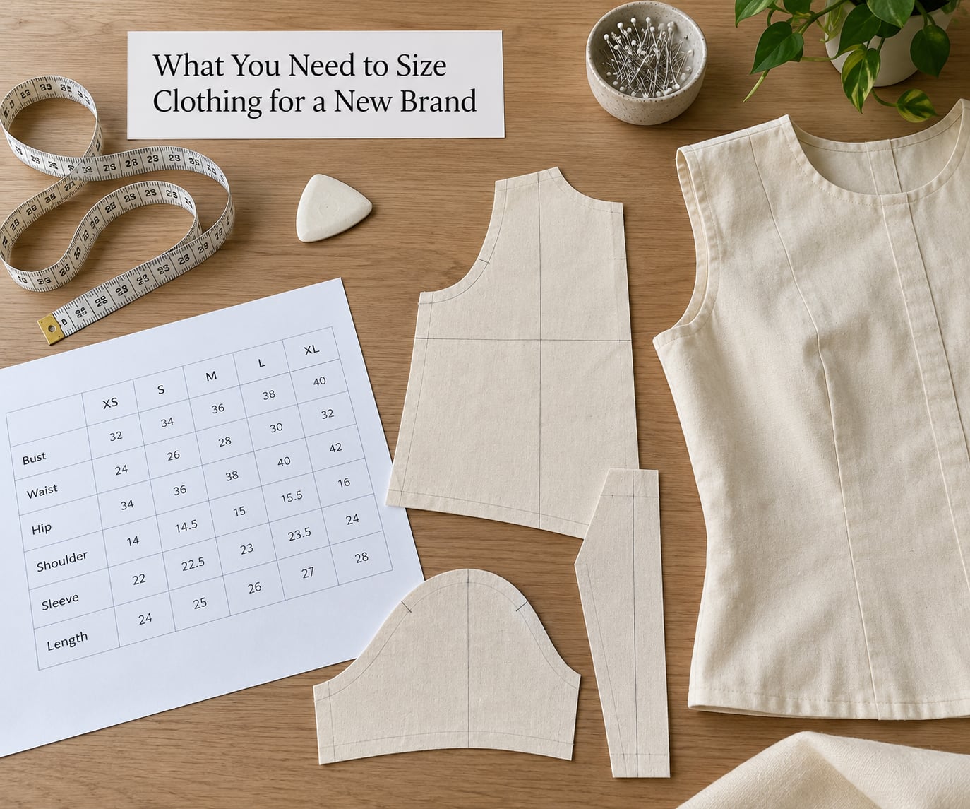 What You Need to Size Clothing for a New Brand