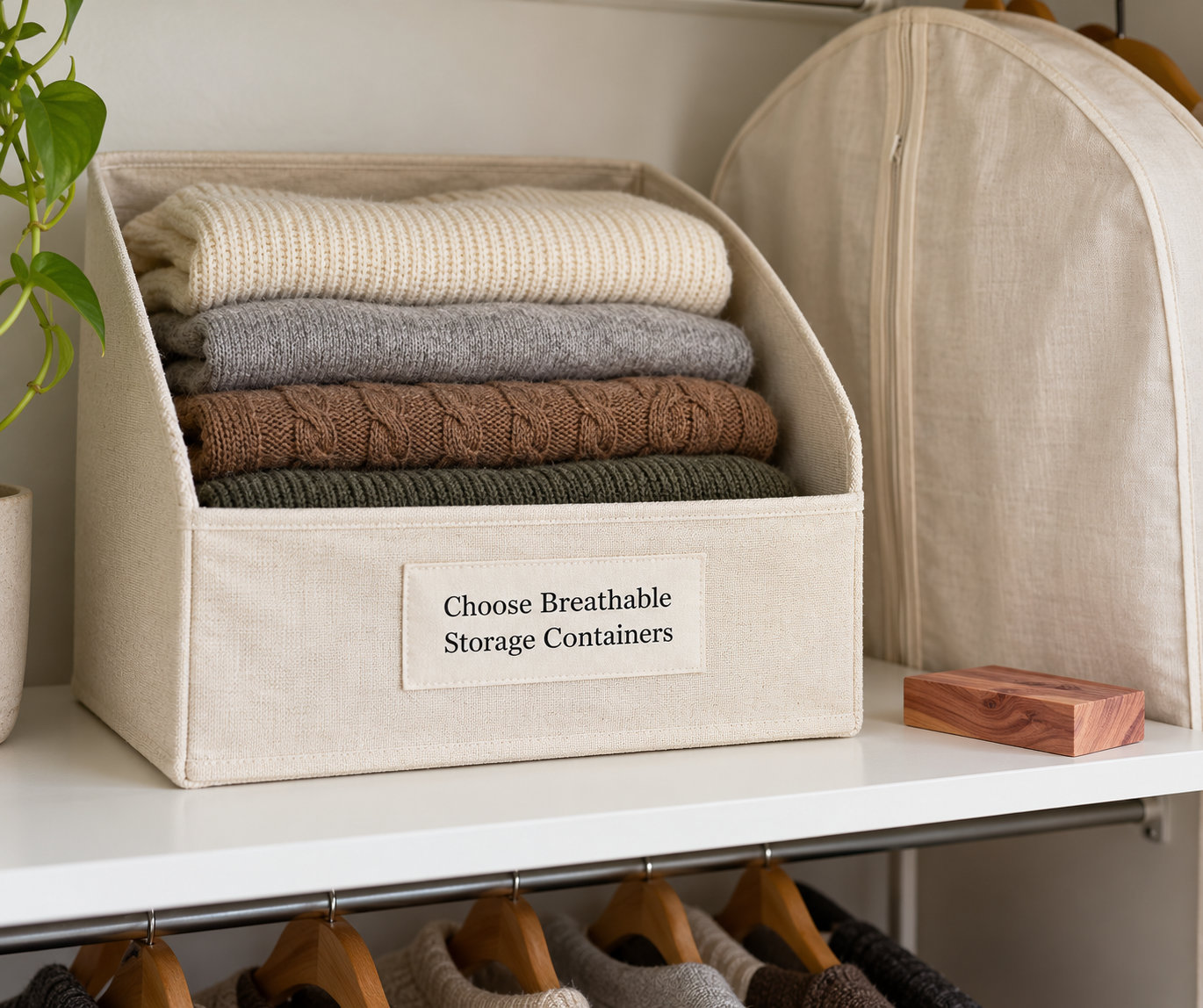 Choose Breathable Storage Containers