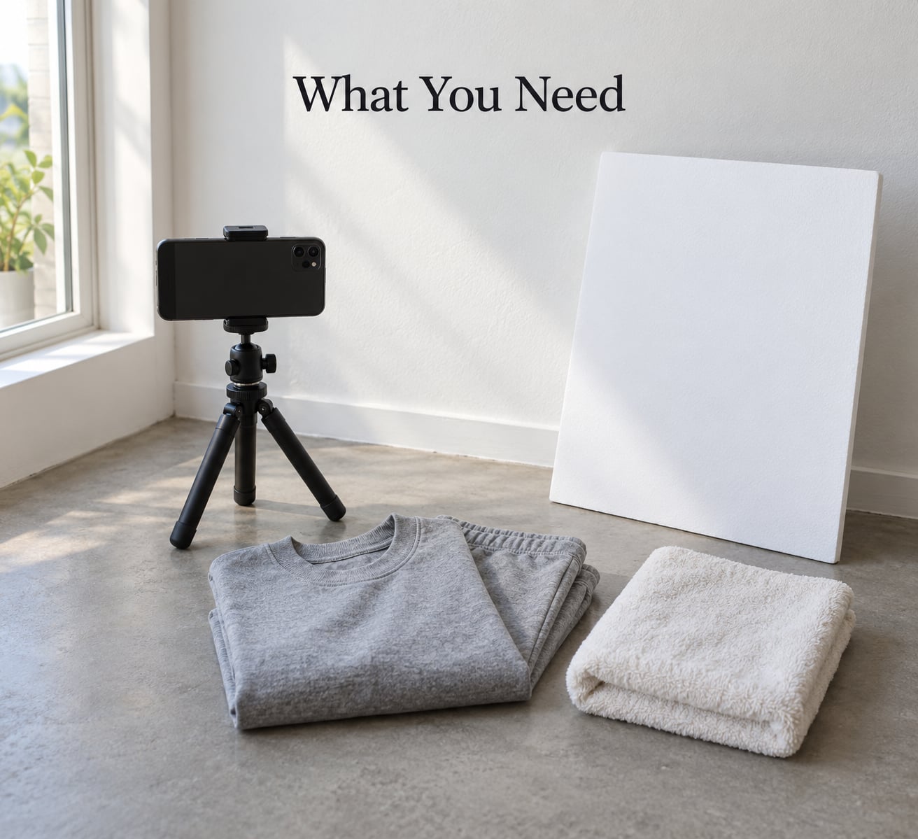 What You Need