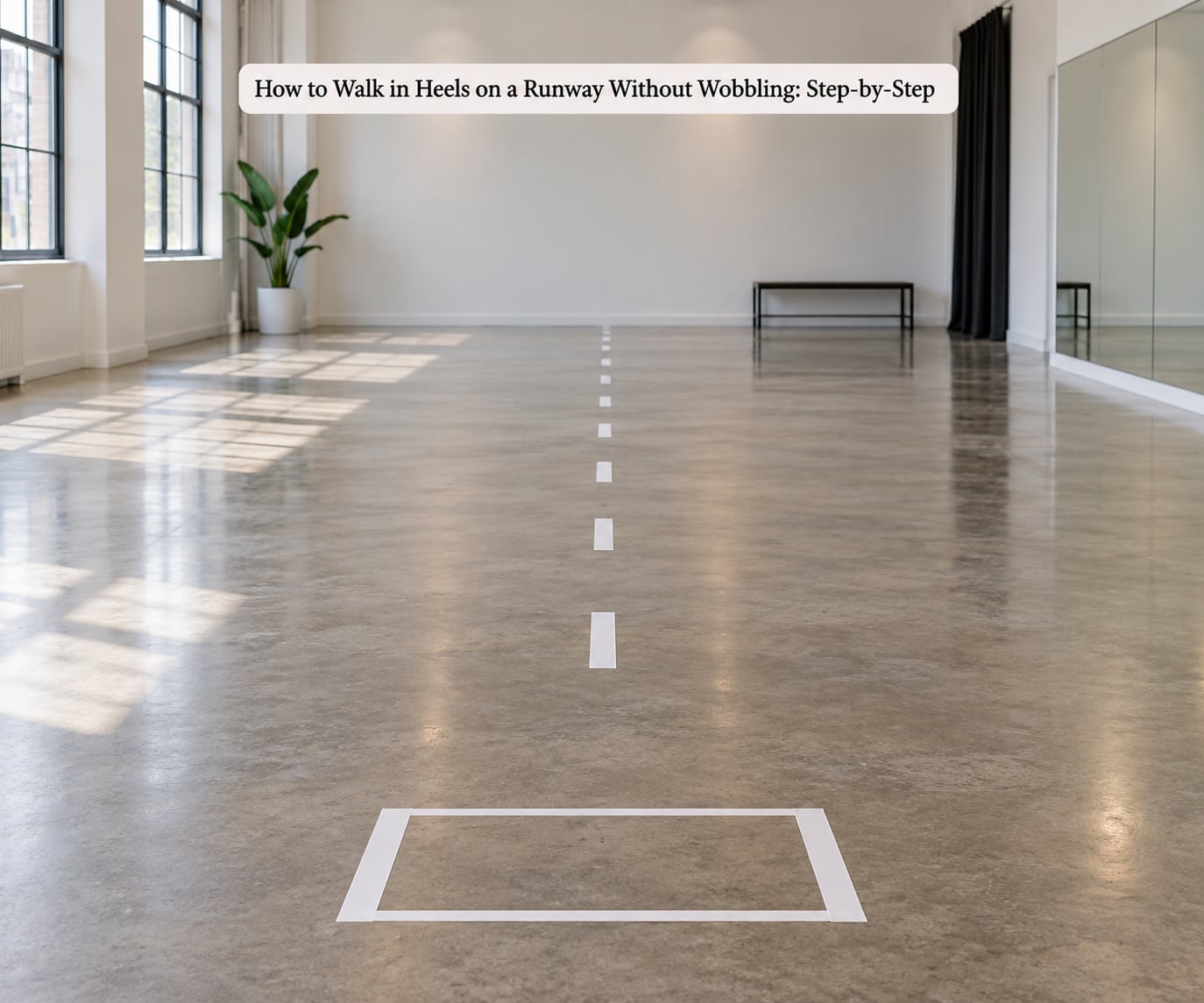 How to Walk in Heels on a Runway Without Wobbling: Step-by-Step