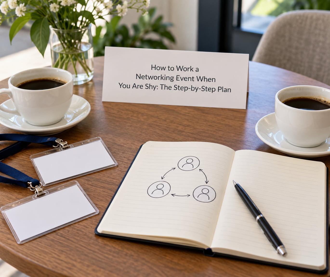 How to Work a Networking Event When You Are Shy: The Step-by-Step Plan