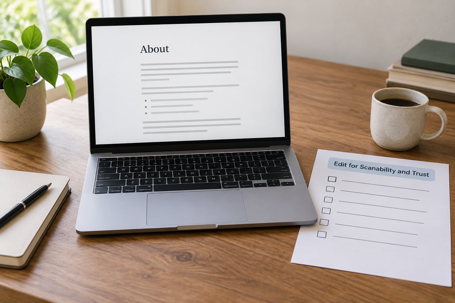 Edit for Scanability and Trust