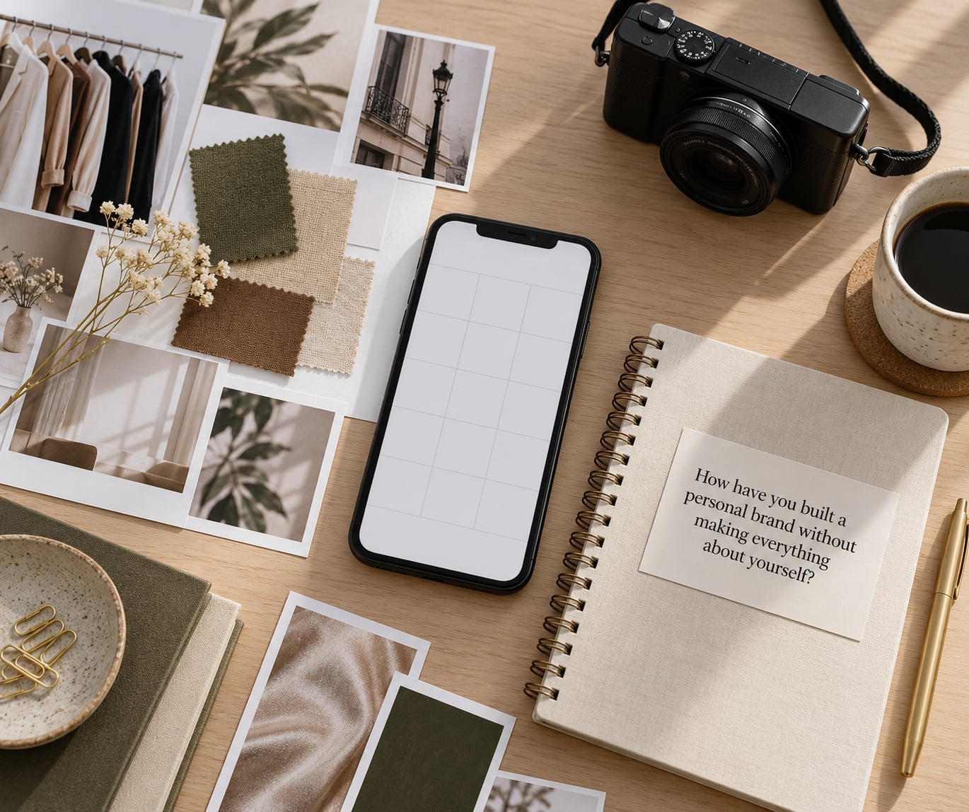 How have you built a personal brand without making everything about yourself?