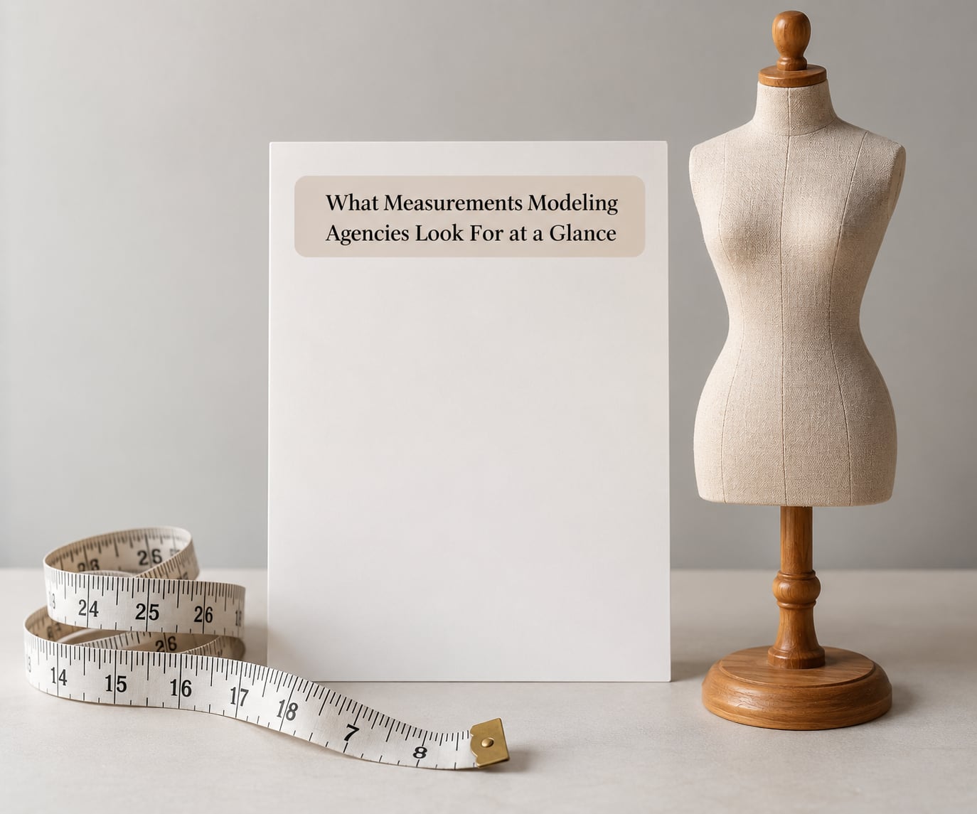 What Measurements Modeling Agencies Look For at a Glance